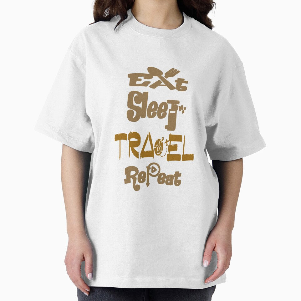 Eat sleep travel repeat, by Chakilogy