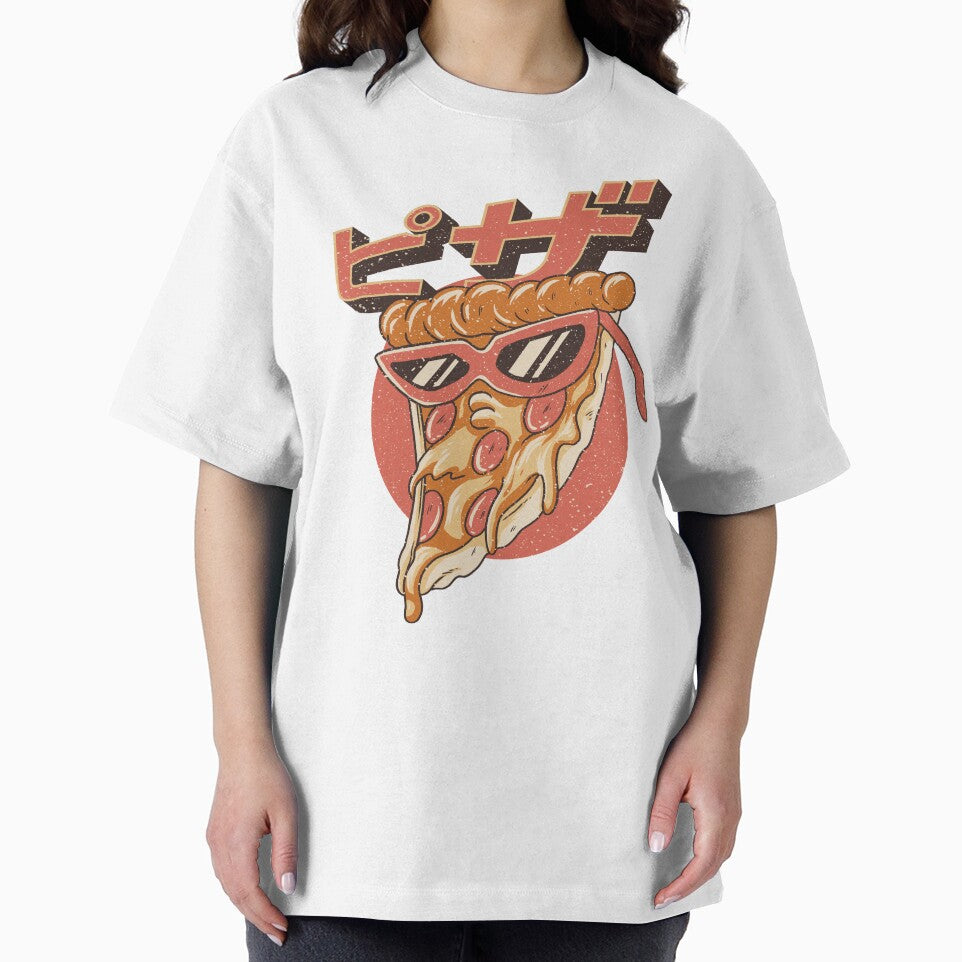 Kawaii Pizza Classic T-Shirt T-Shirt T-Shirt by afdesignz