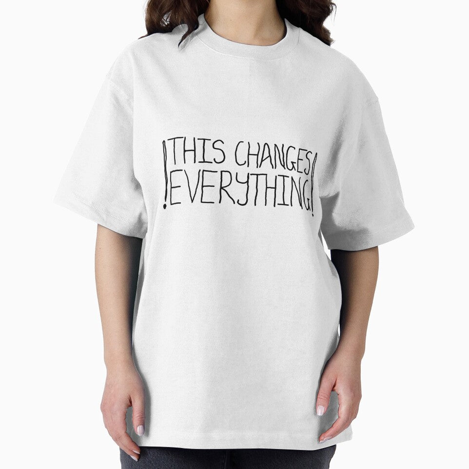 This Changes Everything – Minimal Hand-Drawn Quote Typography by CauseItsLife