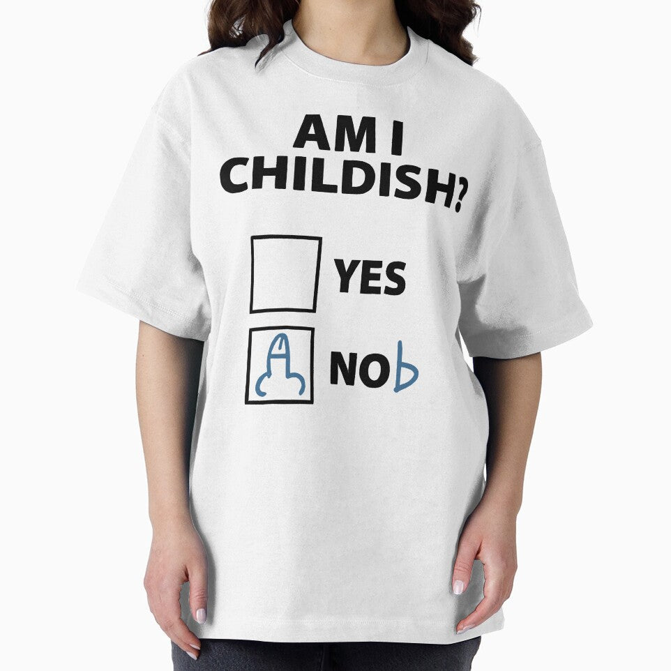 Am I Childish? by Angry Swan Designs