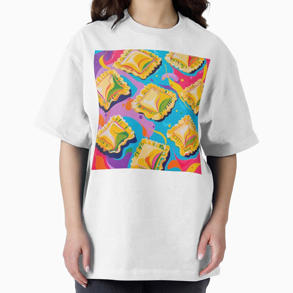 Ravioli Pasta Pop Art 6 by AstroRisq
