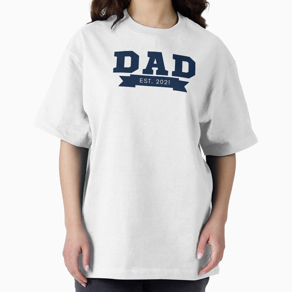 Dad Est 2021 Shirt, Dad Gift, Fathers Day Shirt, New Dad T-Shirt, Gift for Dad, Dad Reveal, Father's Day Gift, Custom Dad Shirt, Dad Tee by Timshop1