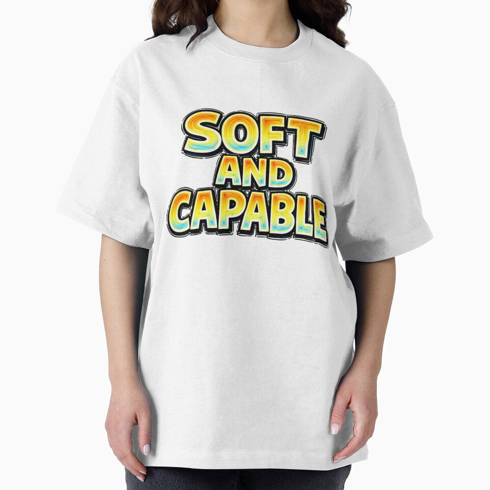 SOFT AND CAPABLE – hand drawn childlike typography by Mac Sketches