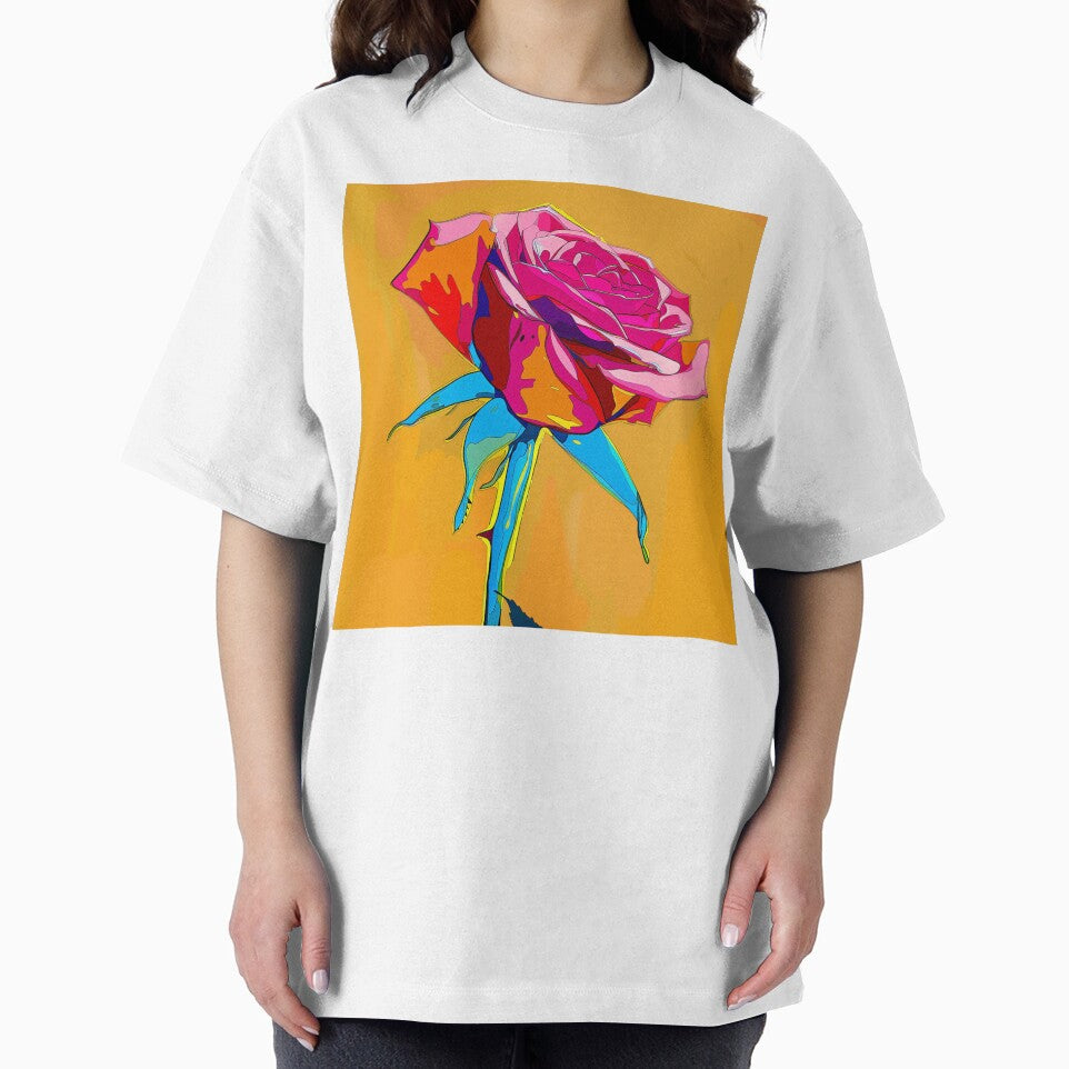 Red Rose Pop Art 1 by AstroRisq