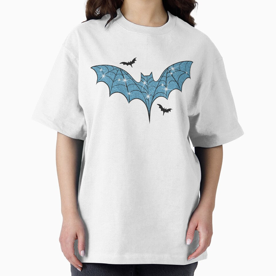 Blue Spider Web Bat by gross-girl99