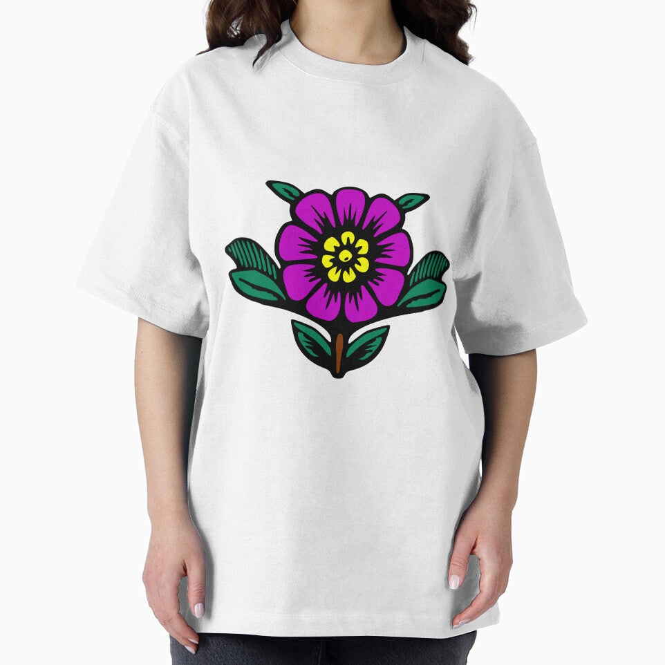 Cartoon Purple Flower by Reethes