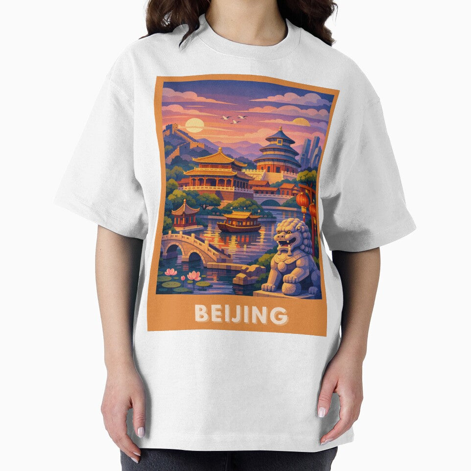 Beijing Postcard Illustration by MatthewHeights