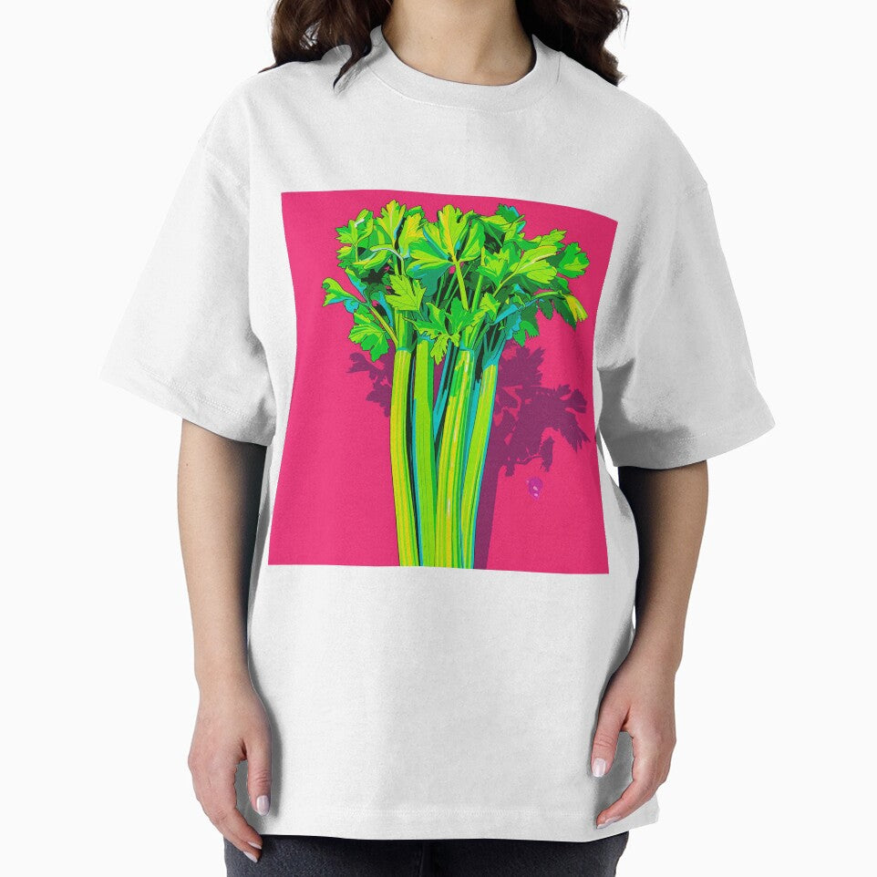 Celery Pop Art 4 by AstroRisq