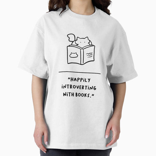 "Happily Introverting with Books" by RM-Journey