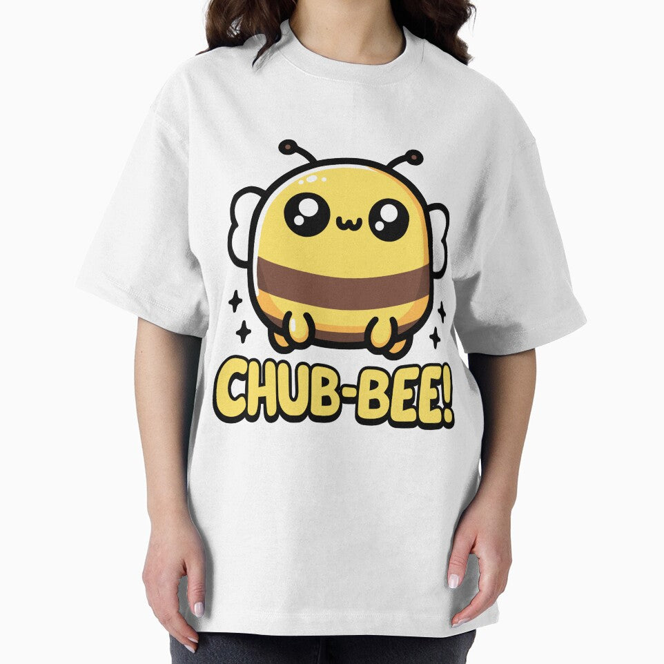 Chub-Bee! Cute Chubby Bee Pun by PMCreative