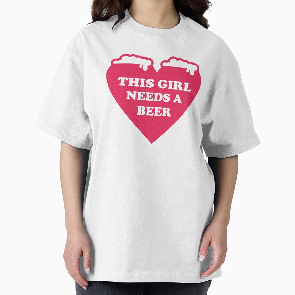 This Girl Needs A Beer - Good Beer Drinker - Beer Break - Native Drunk Beer is made by men wine by god - Beer Lover - Beer Fanatic - Beer is Life by mellinnshirts