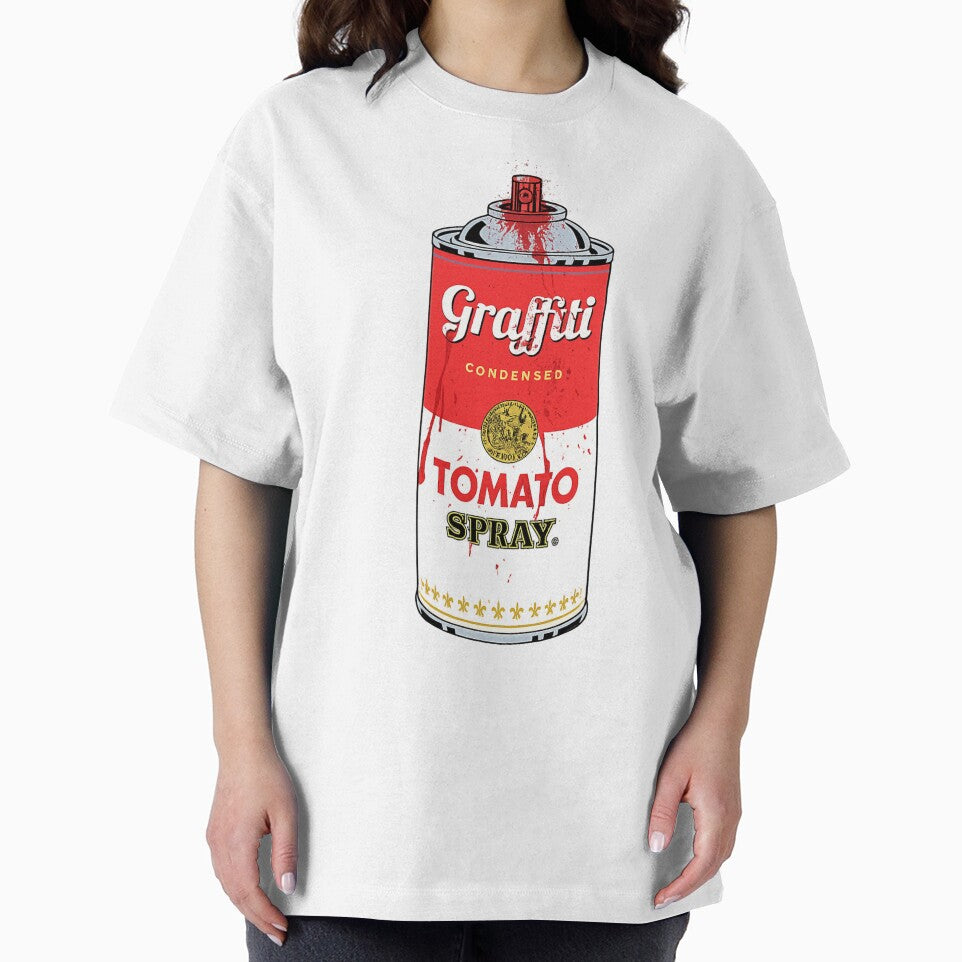Graffiti Tomato Spray Pop Art Tribute by Da_ Crescente