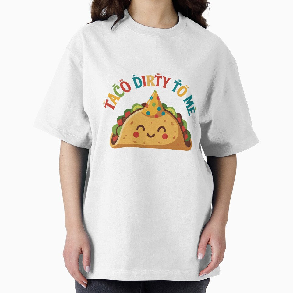Taco Tempt Dirty to Me - Tortilla Lover Funny Gift - Mexican Snack Vibes Stickers | Tee by RedStreamStudio