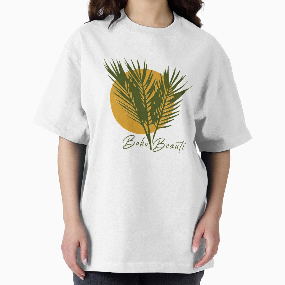 Sunset and Palm Leaves by bohobeauti