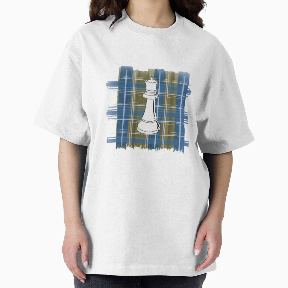 PinkPantheress Inspired Graphic – Y2K Tartan & Chess Design | UK Indie Hyperpop Sticker, T-Shirt & Poster by CoverCulture