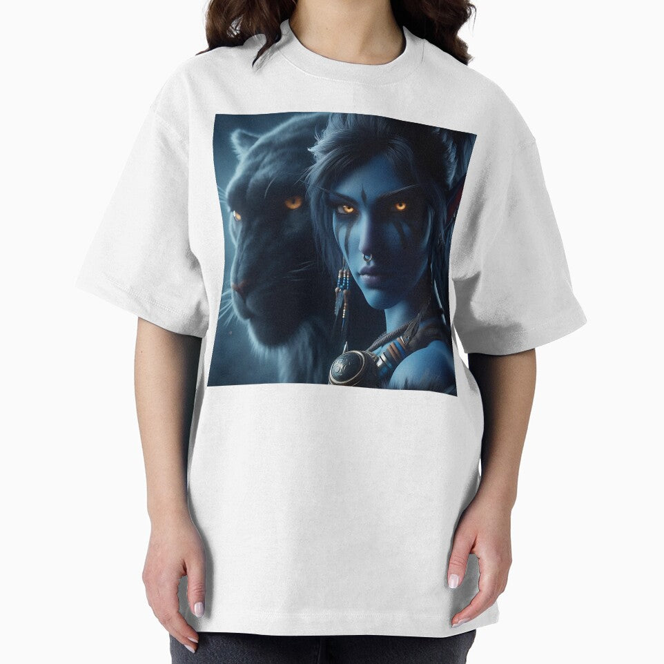 Night Panther Elf by GalleryBrisArt