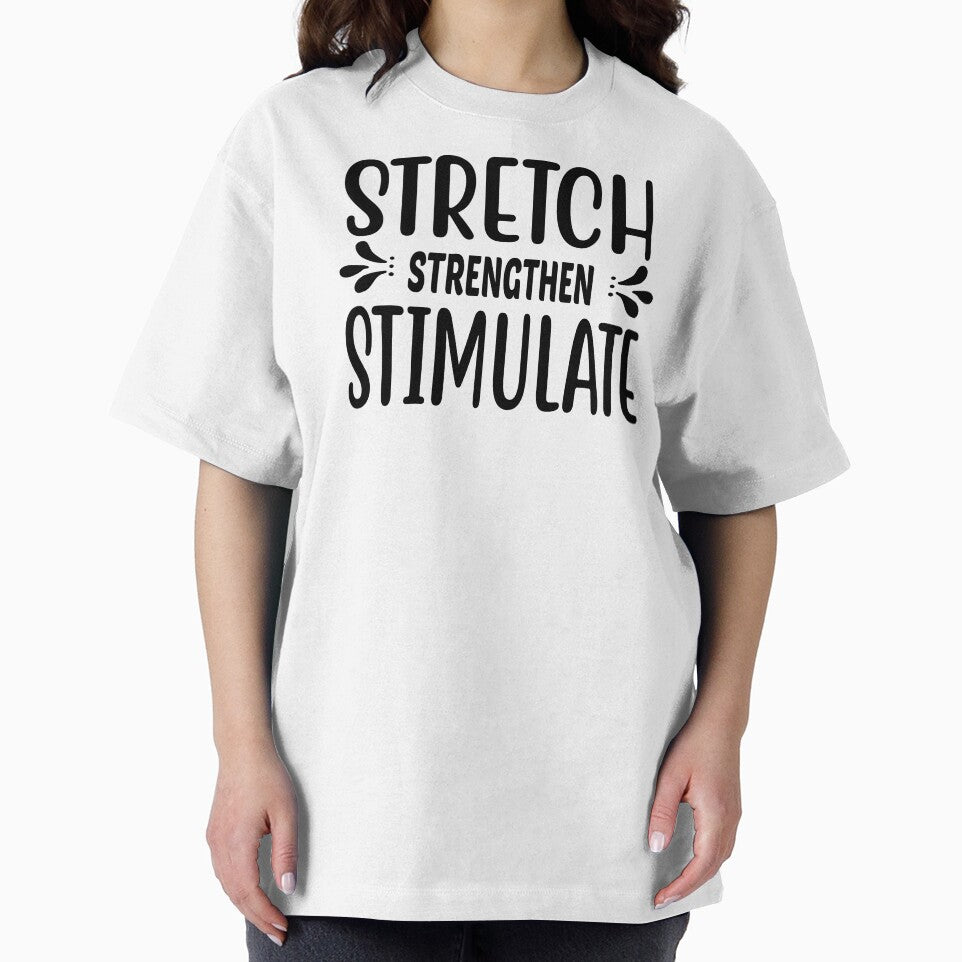 Yoga Quote Stretch Strengthen Stimulate Motivational Saying by SoccaTamam