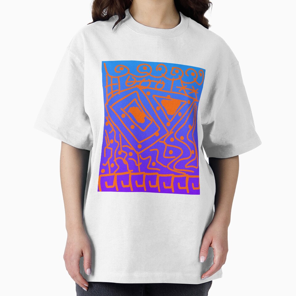 Abstract modern ethnic pattern t-shirts by UnshieldArt