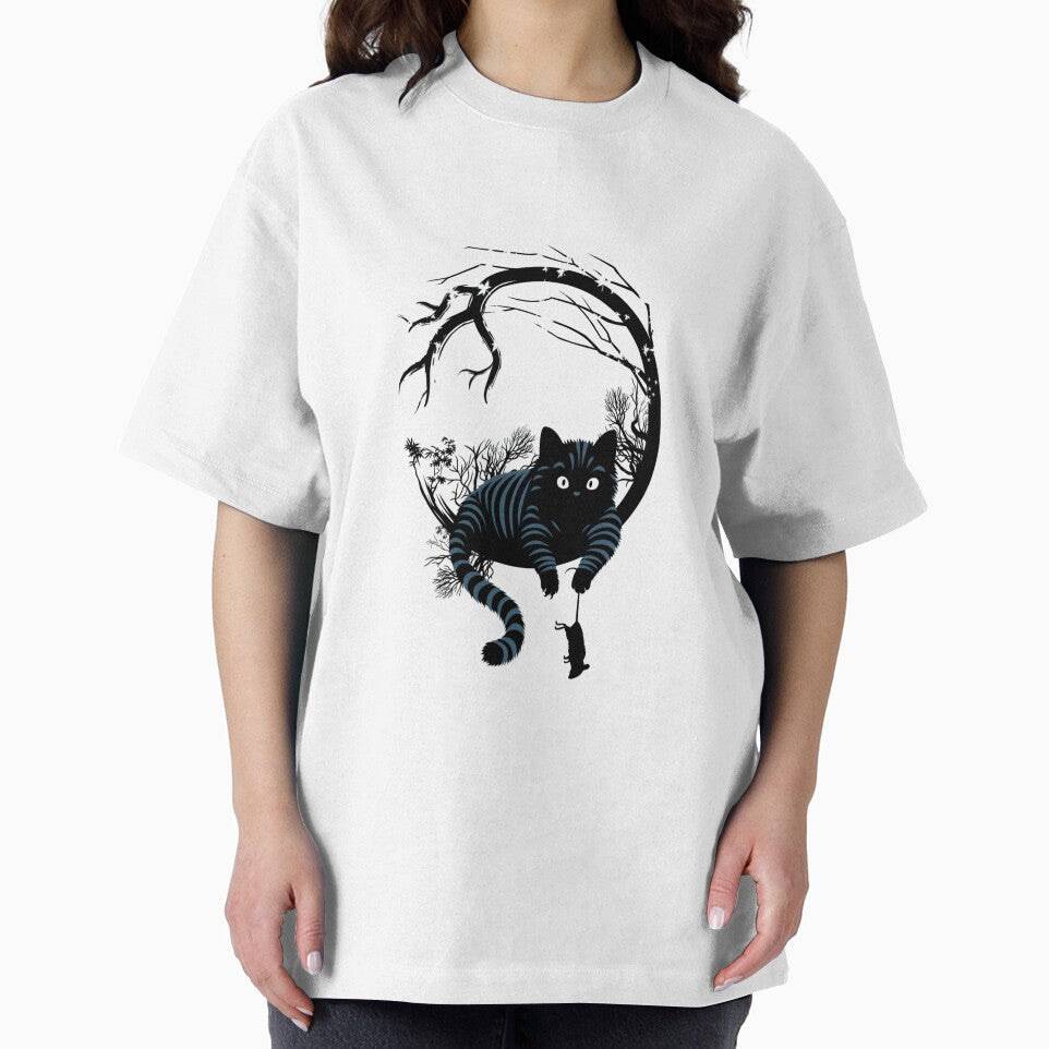 Cat hunts the mouse, circle of by ShopWilcox