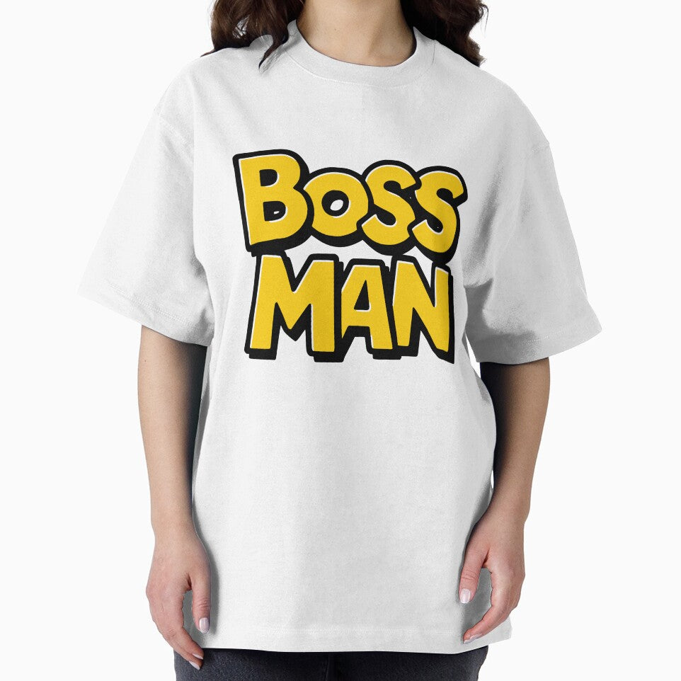 Boss Man! Funny Yellow Workplace Humor by PMCreative