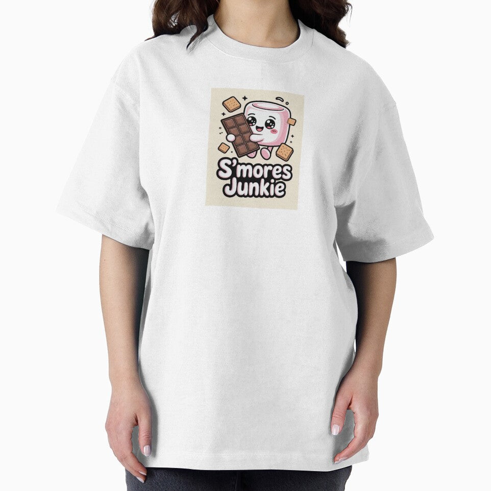S'mores Junkie Cute Marshmallow Dessert Lover Art by GraffKingz