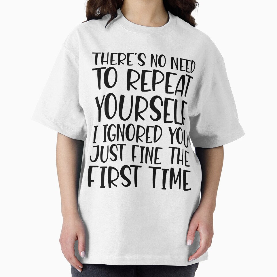 There's No Need To Repeat Yourself by kamrankhan