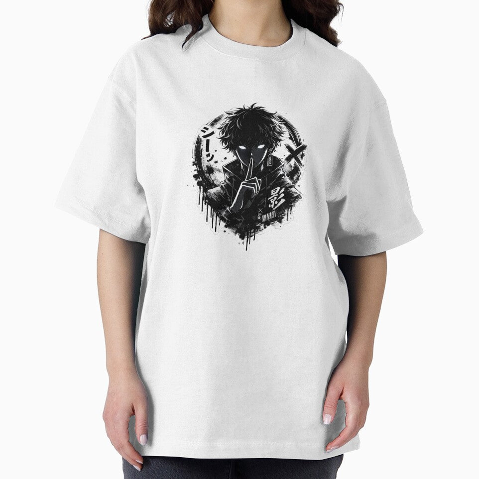 Shadow Whisper Anime Aesthetic T-Shirt by Velmox