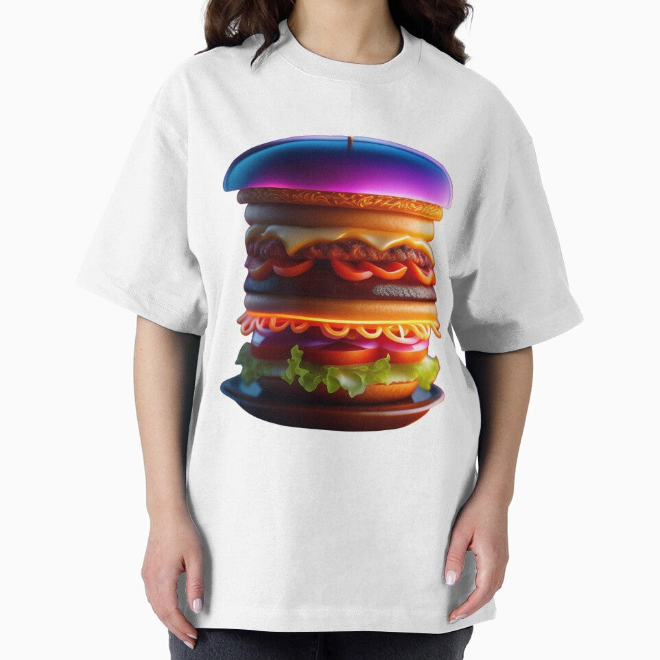double ai burger by aipaint