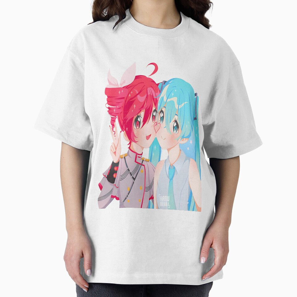 Kasane teto x miku by RadiantGraphics