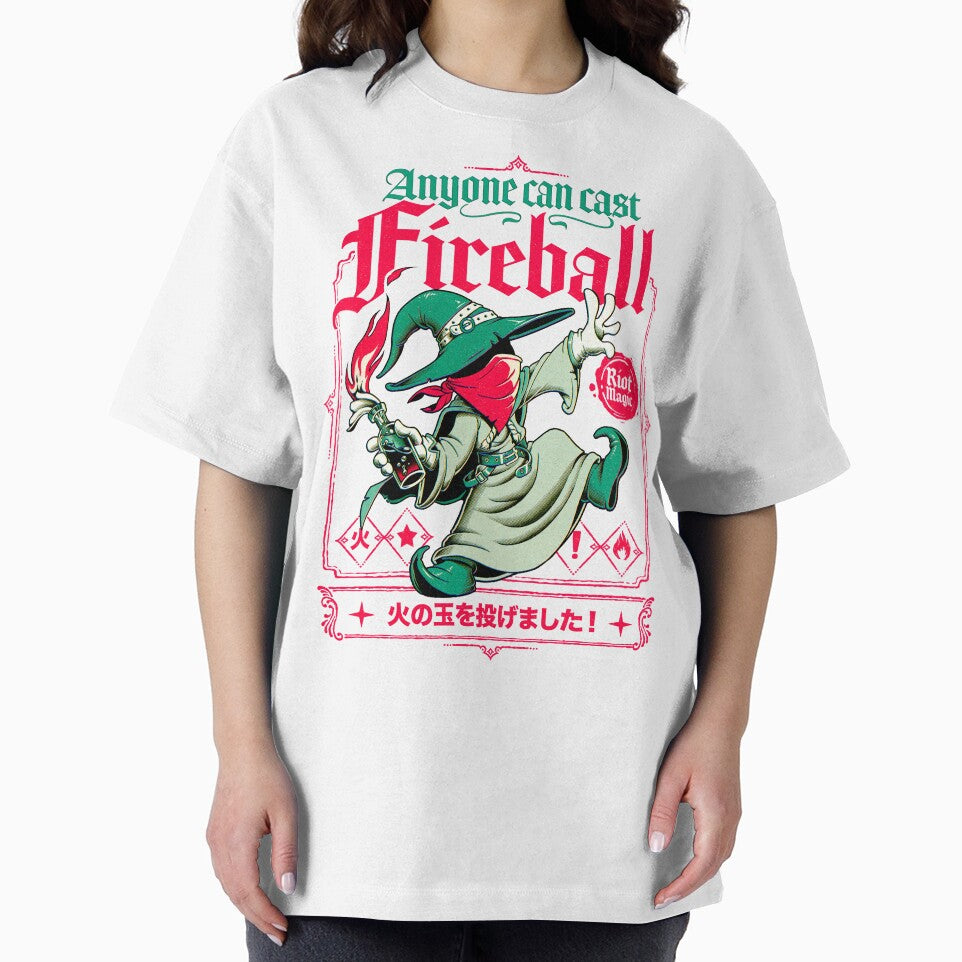 Anyone Can Cast Fireball! Molotov wizard by andremuller