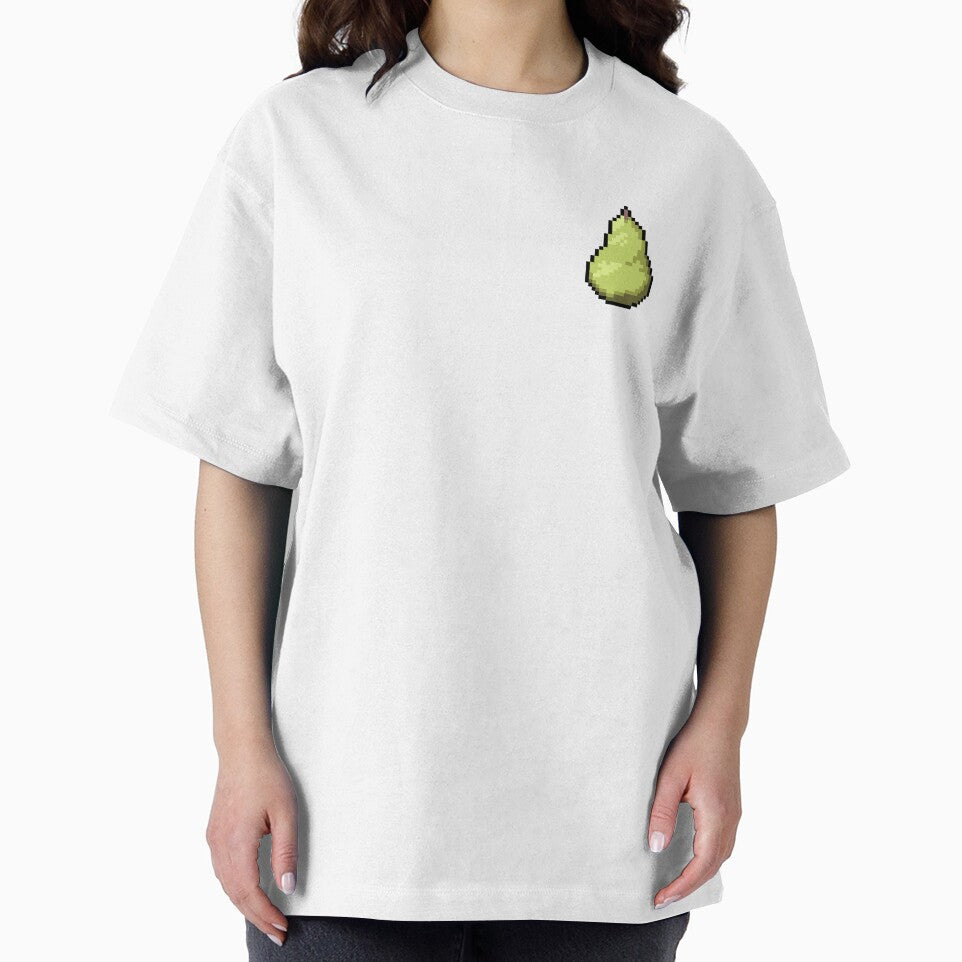 Pixel Pear - pixel food art by LittleFoodShop