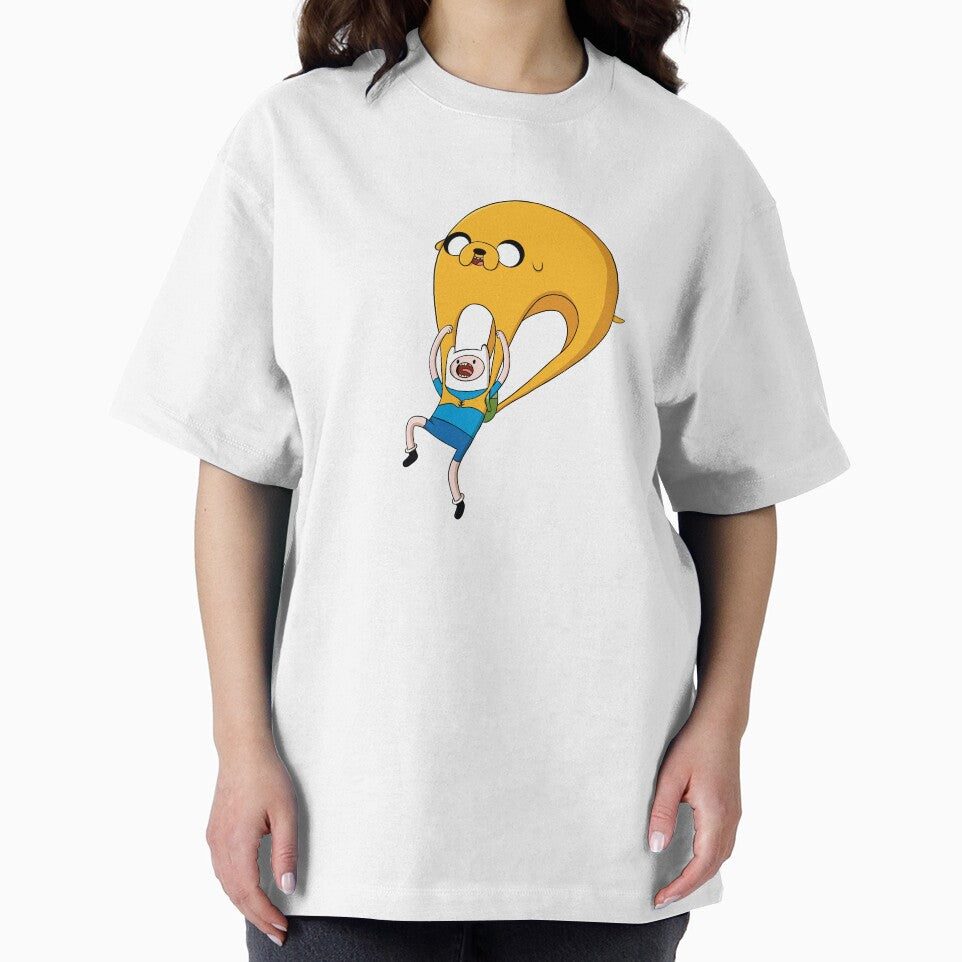 Finn and Jake Freefallin’ by Random-Raskal