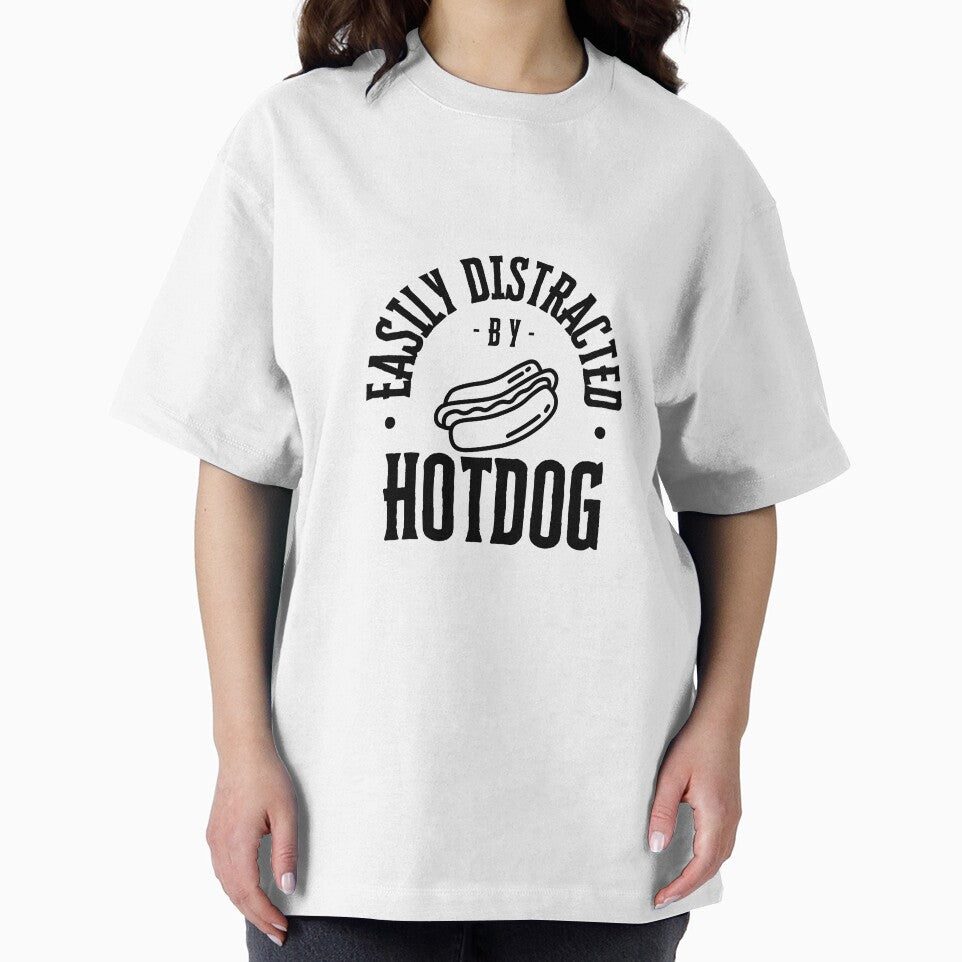 Easily Distracted by Hotdog by bububabuinc