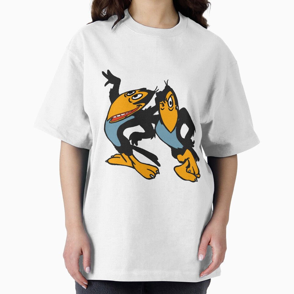 Heckle and Jeckle magpies classic shirt by peteys71