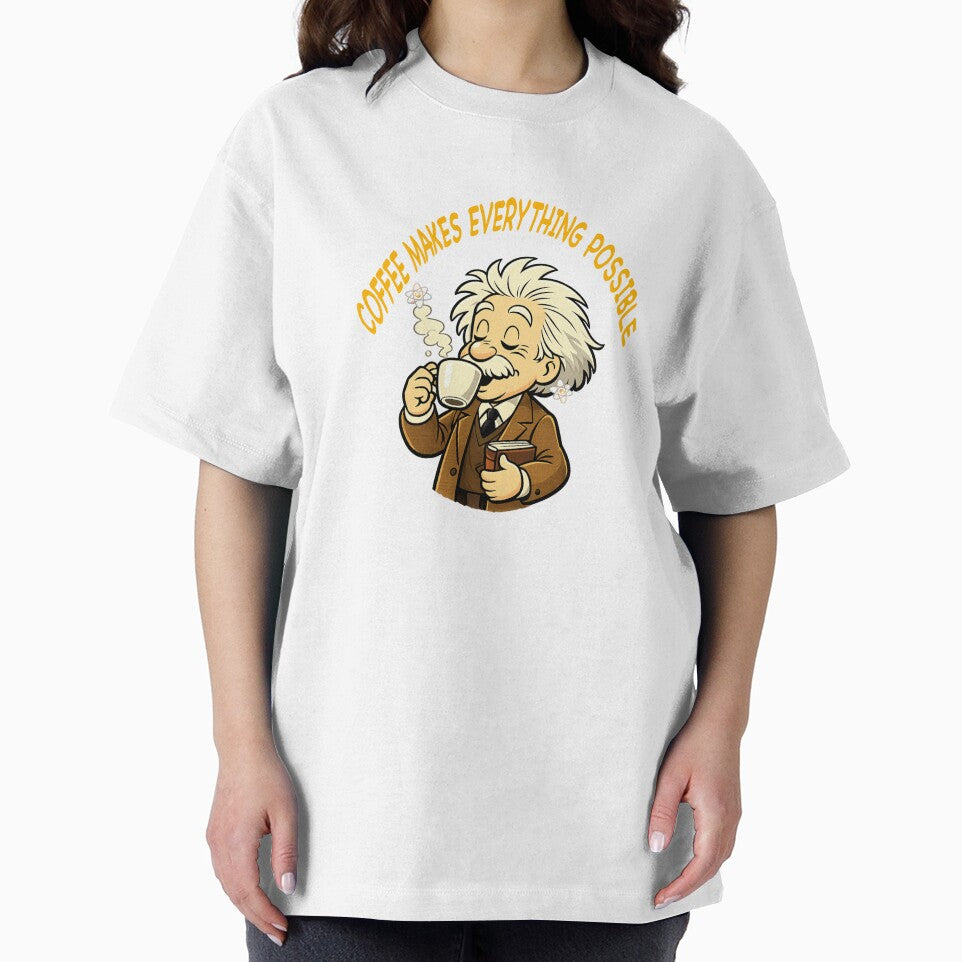 Coffee Makes Everything Possible Funny Coffee Design by artbylee01