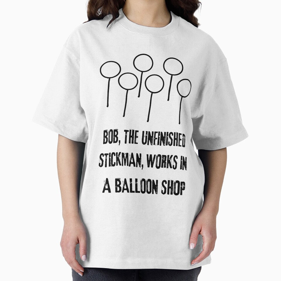 Bob, the Unfinished Stickman, is shopping by LagoonandBeans
