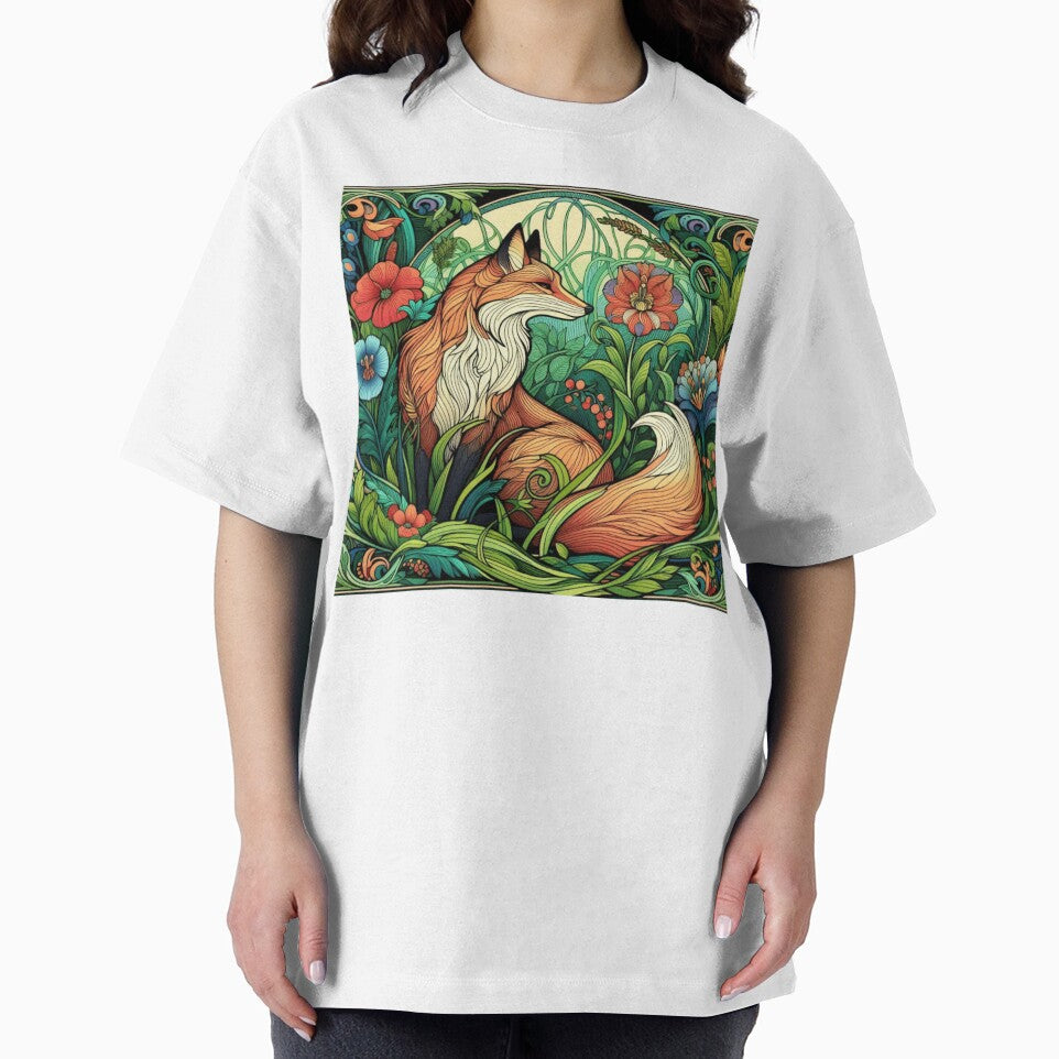 Art Nouveau fox by ArtNouveauLou