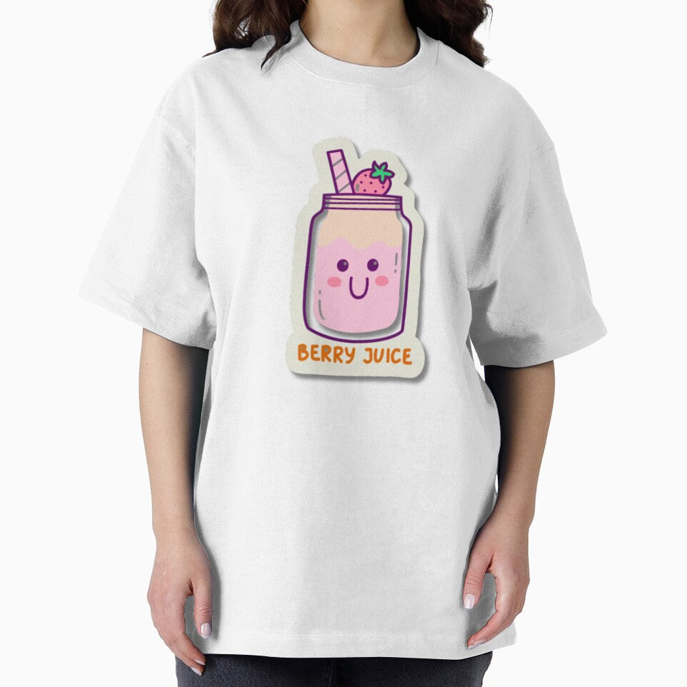 Kawaii Berry Juice Smoothie Jar. by simranart111