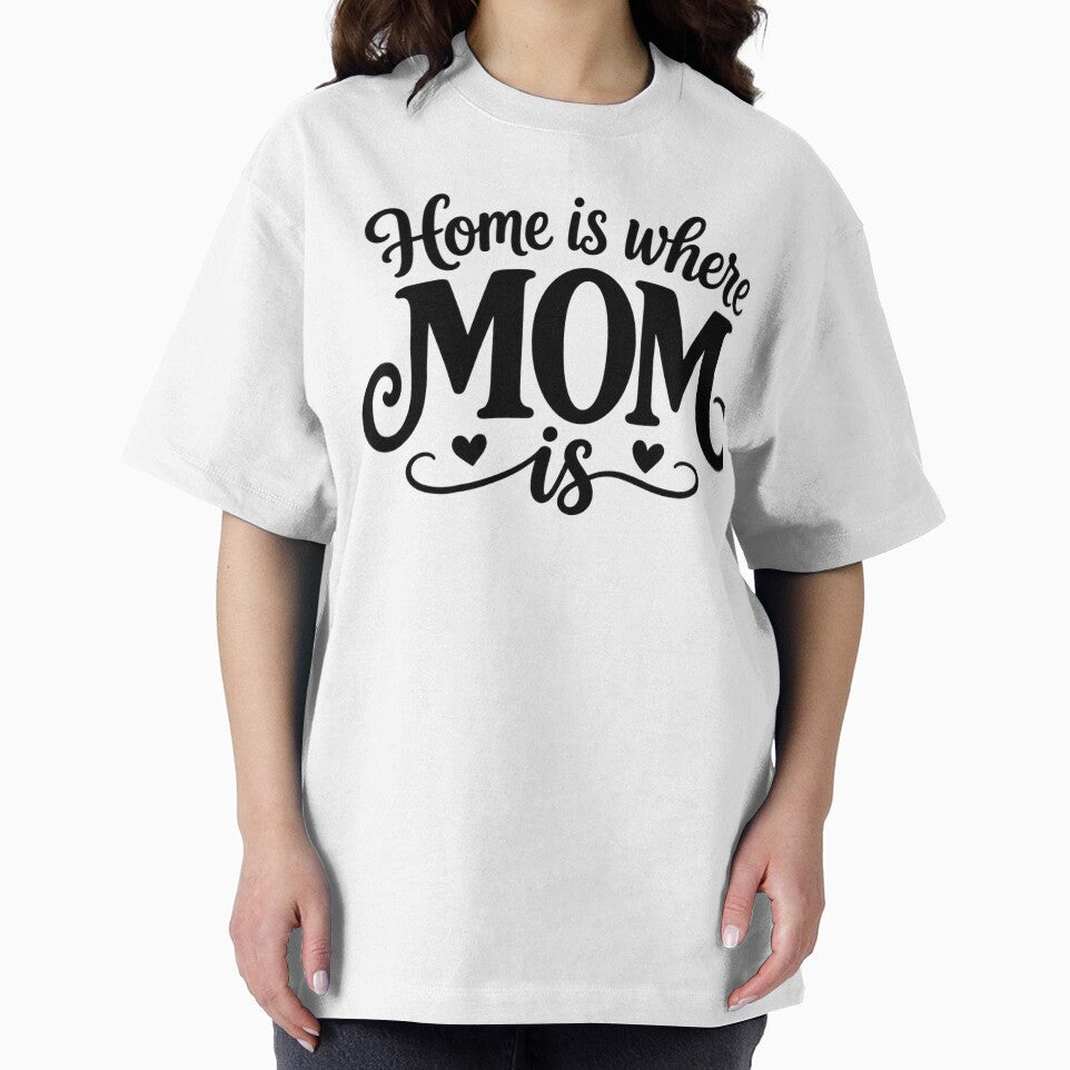 Home Is Where Mom Is – Cozy Family Love Design by wmhtees