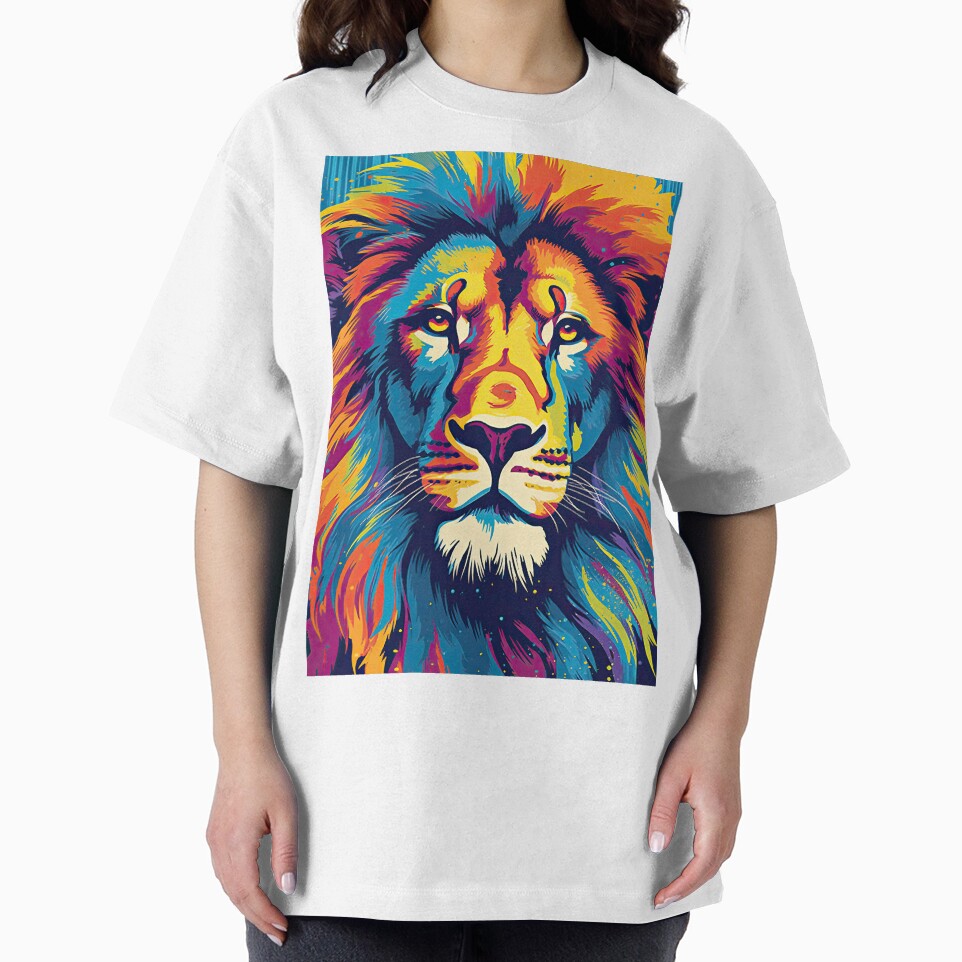 Pop art lion by ArtHouseNiklas