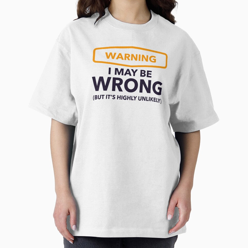 Warning - i may be wrong, but it's highly unlikely by Bleak Shirt