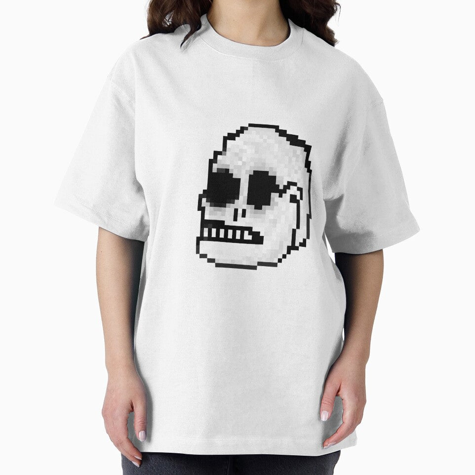 Pixel art skull by Krp2