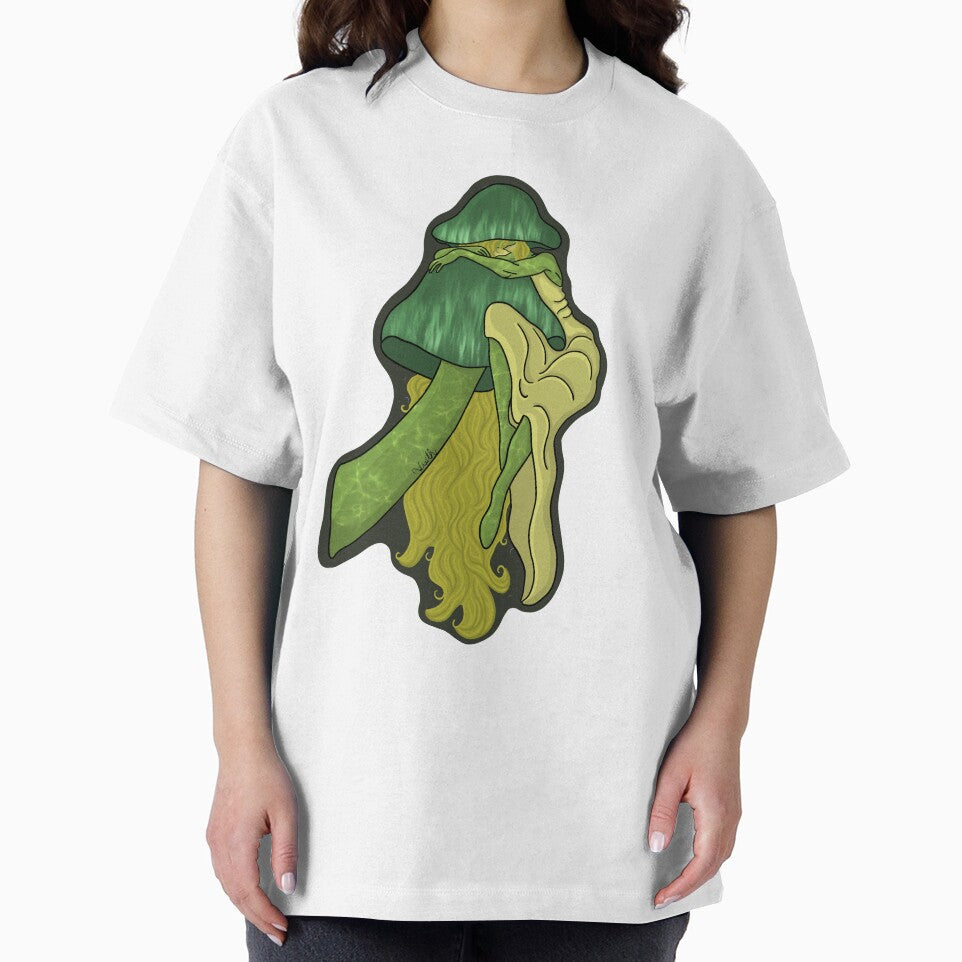 Parrot Waxcap Mushroom by Art by Wraith