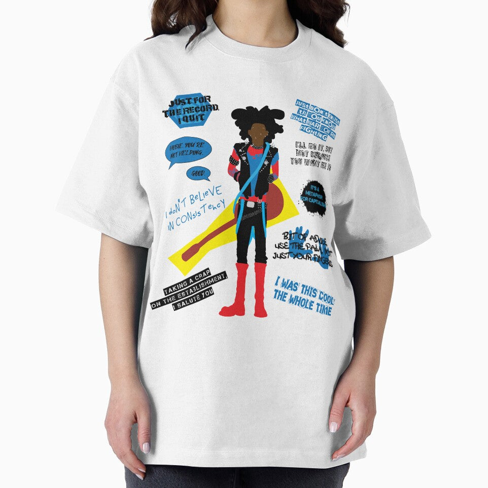 Spider-Punk Hobie Brown Quotes Minimalist by Kat-su