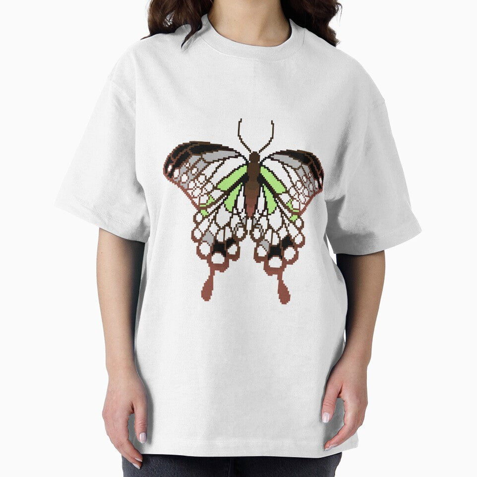 Agender Pride Butterfly by MetallicWings15