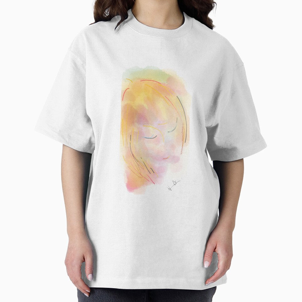 Girl - Soft painting 016 by Hjortur
