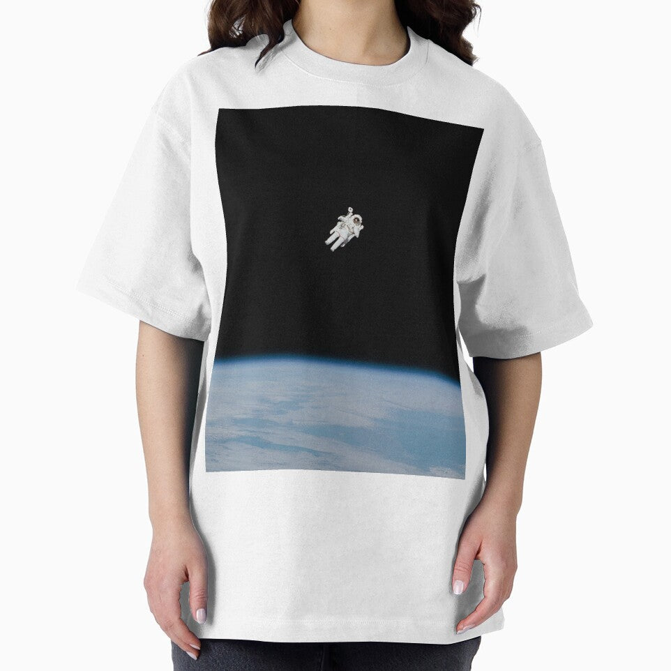 Lovely astronaut flowing in the space by DelightfulArts