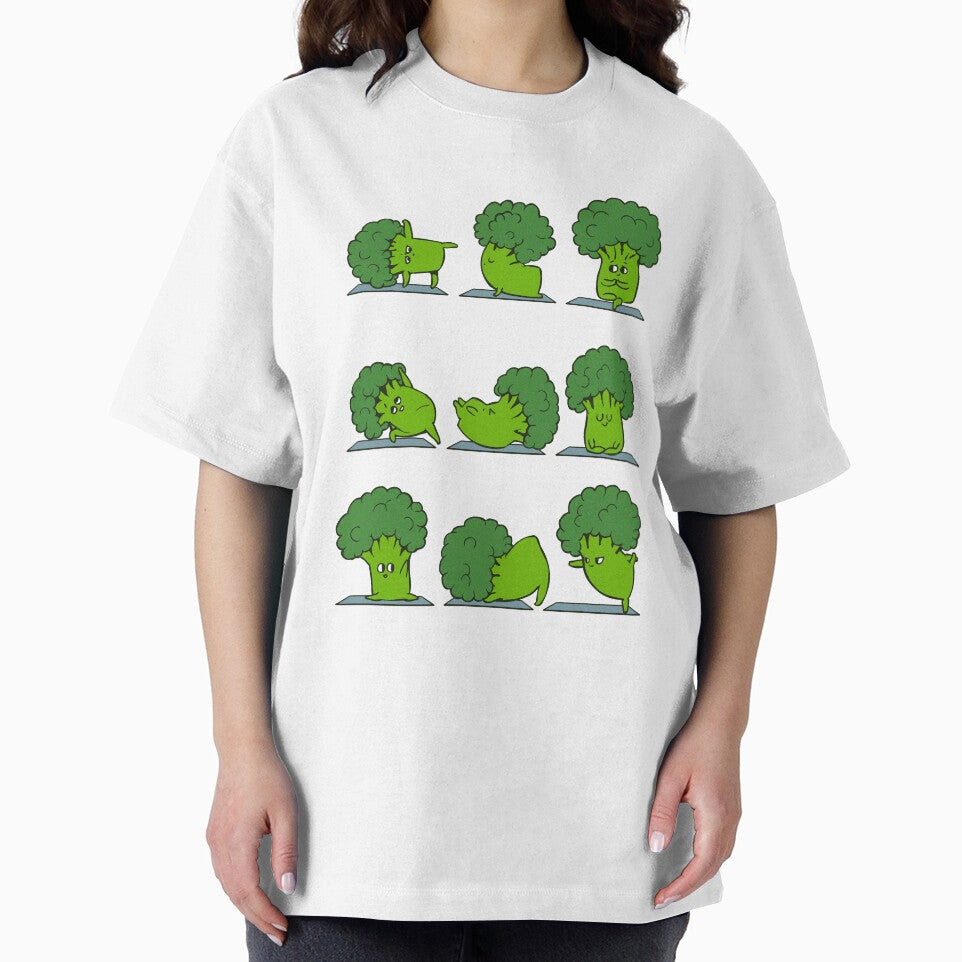 Broccoli Yoga by Huebucket