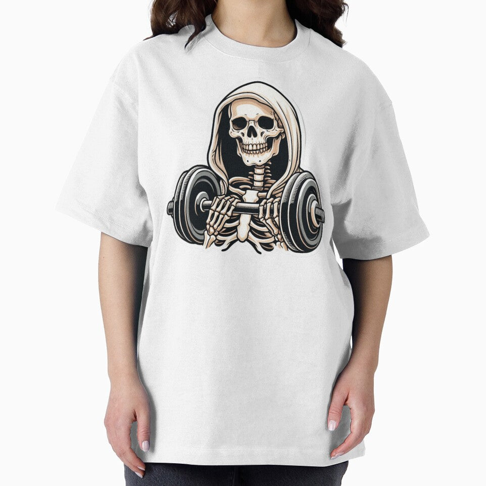 Skeleton Lifting Weights by raedattia