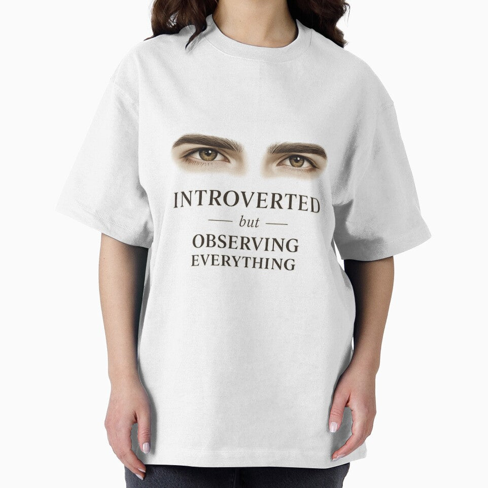 Introverted But Observing Everything Minimalist Eye Design by WaveInkDesigns